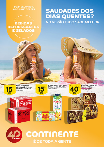 Bebidas Refrescantes e Gelados