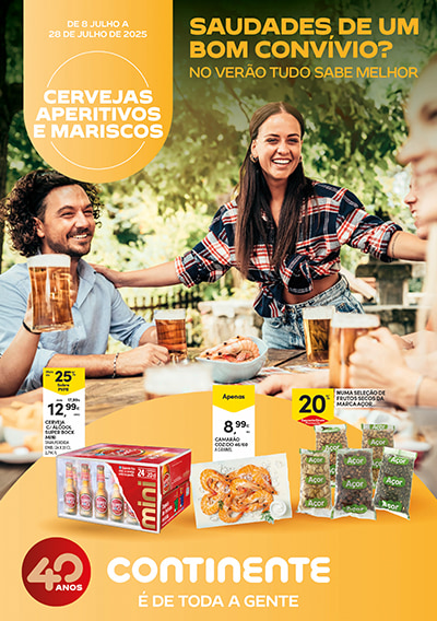 Açores: Cervejas Aperitivos e Mariscos