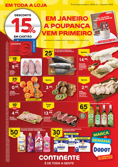 Continente Bom Dia: Folheto Semanal