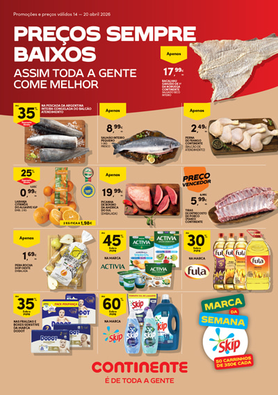 Continente Bom Dia: Folheto Semanal