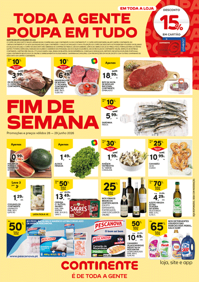 Folheto Fim de Semana