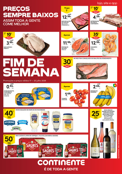 Folheto Fim de Semana
