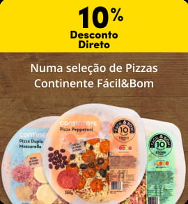 Pizza Continente Fácil & Bom