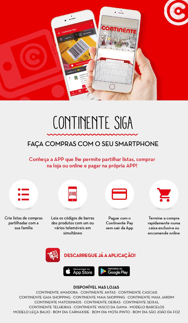 App Siga - Continente