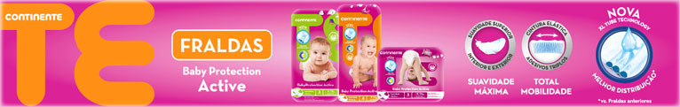 Fraldas Active Continente